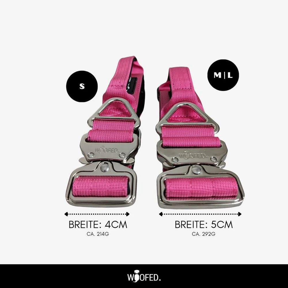 WOOFED - Halsband pink