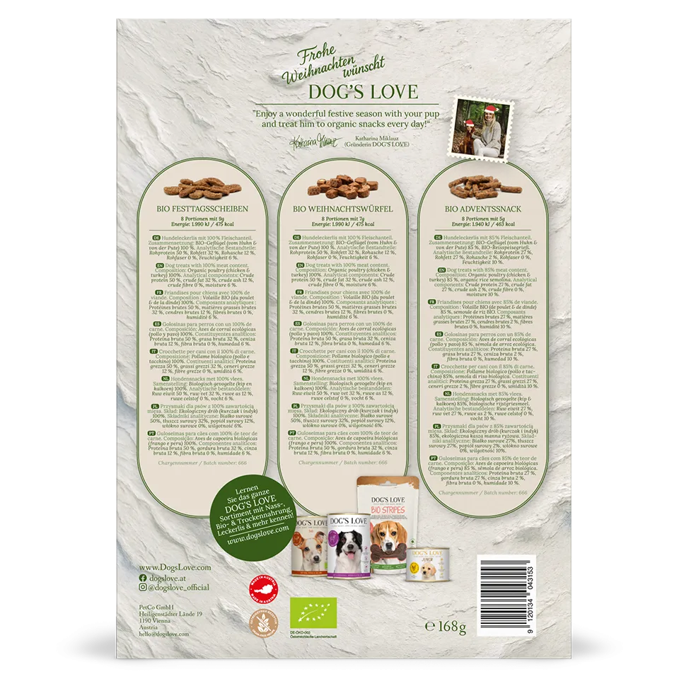 DOG'S LOVE - Hunde Adventskalender 2026