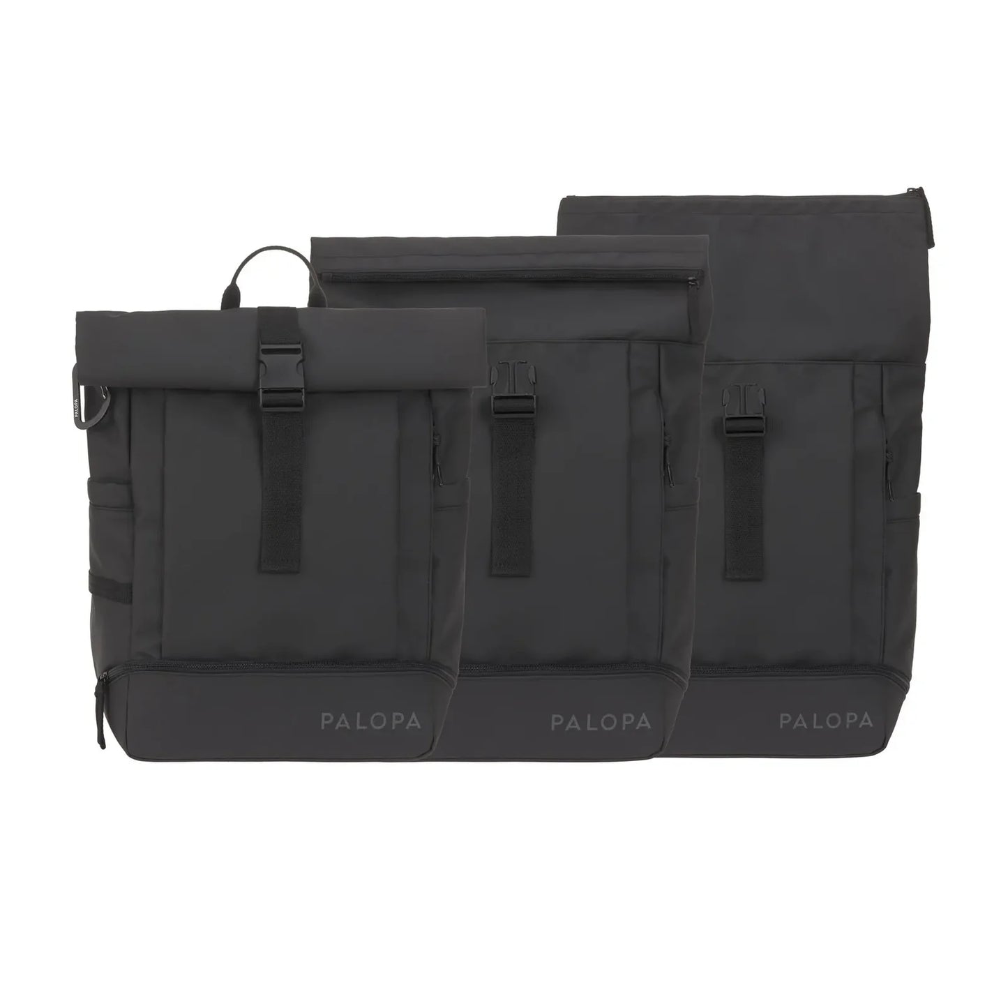 PALOPA - Rucksack Rolltop Yoska, schwarz