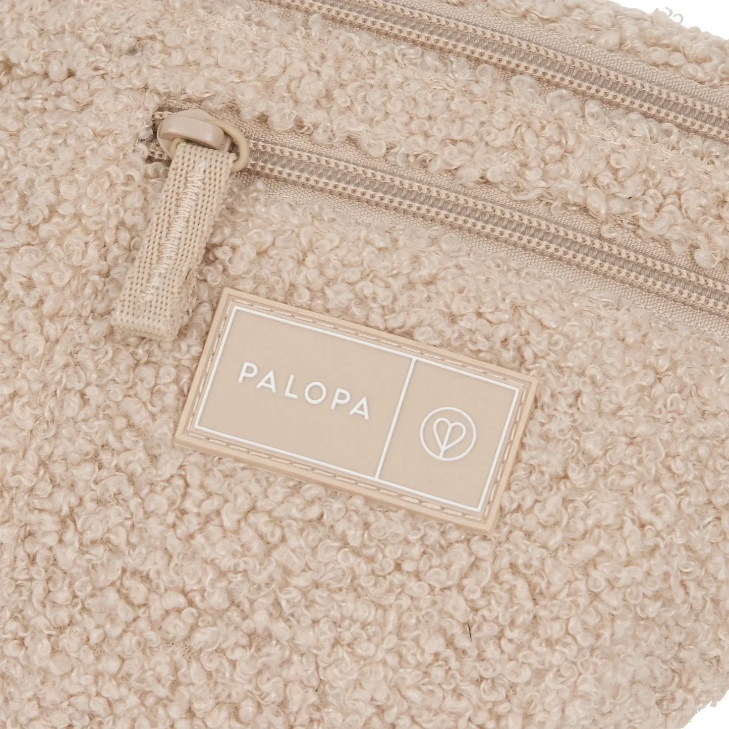 PALOPA - Leckerlibeutel Emma, Teddy-Fleece beige