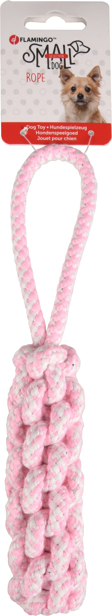 FLAMINGO - Spielzeug Zerrseil Cub pink