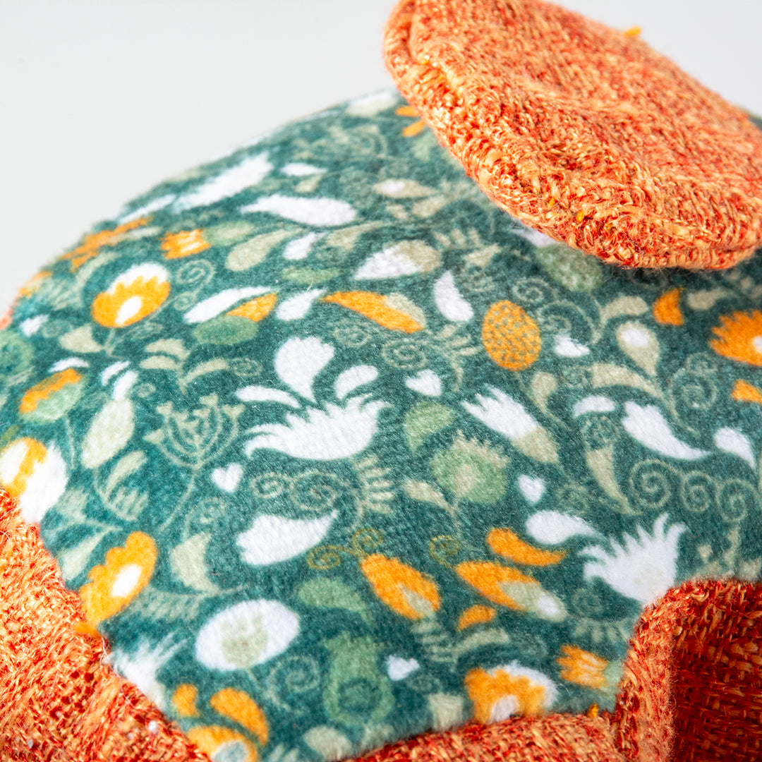 Laroy - Plüsch Elefant retro, orange