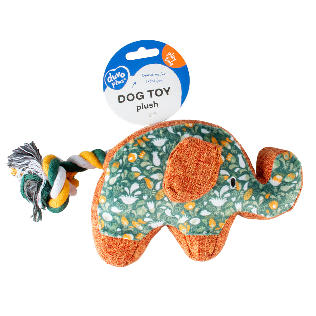 Laroy - Plüsch Elefant retro, orange