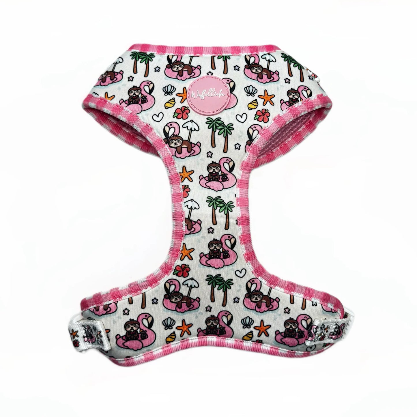 WUFFELLIEBE Geschirr- Lazy Flamingo