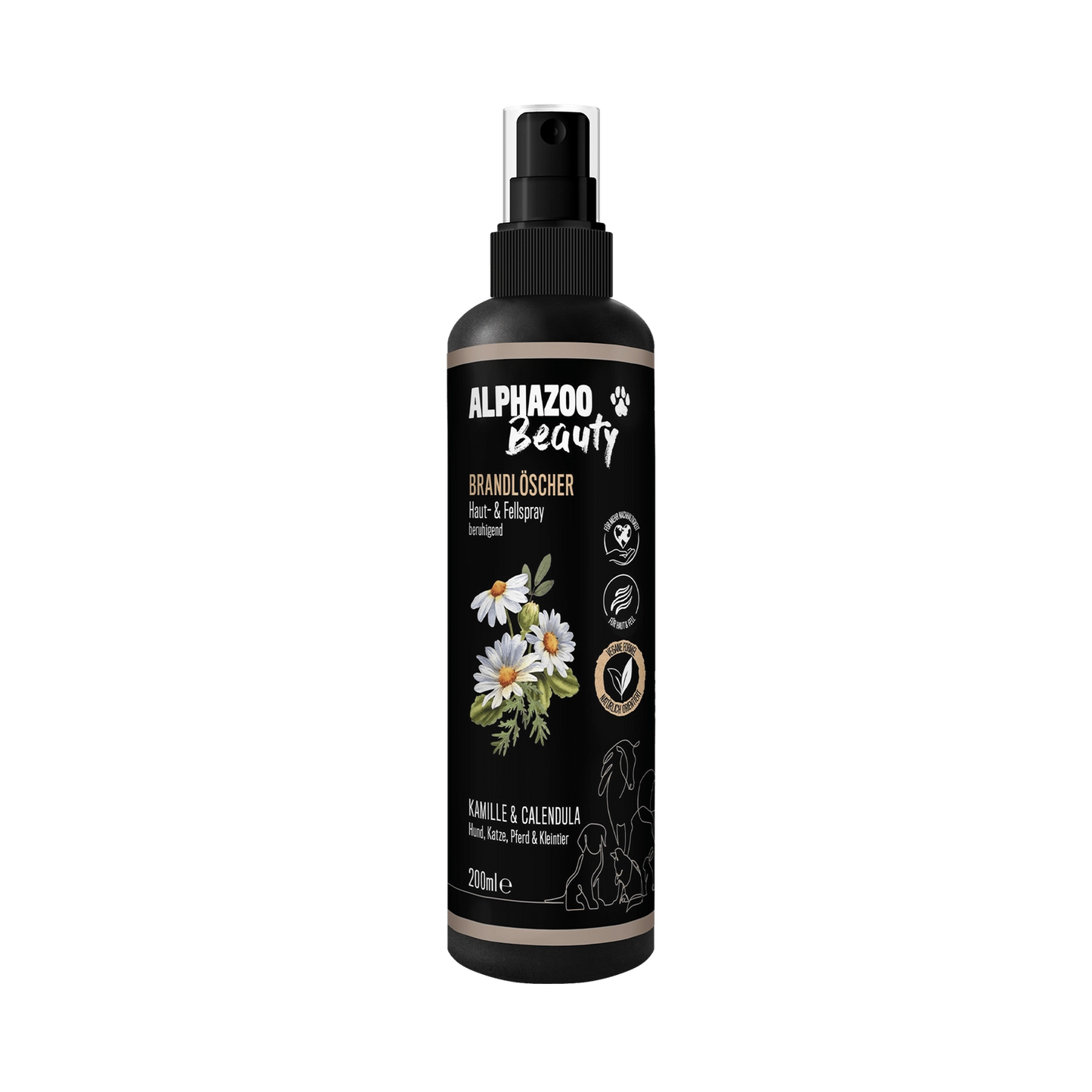 ALPHAZOO - "Brandlöscher" Fellspray