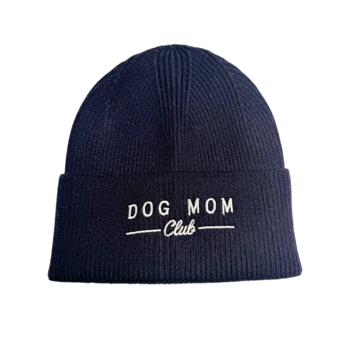 WUFFELLIEBE Haube - DOGMOM Club, dunkelblau