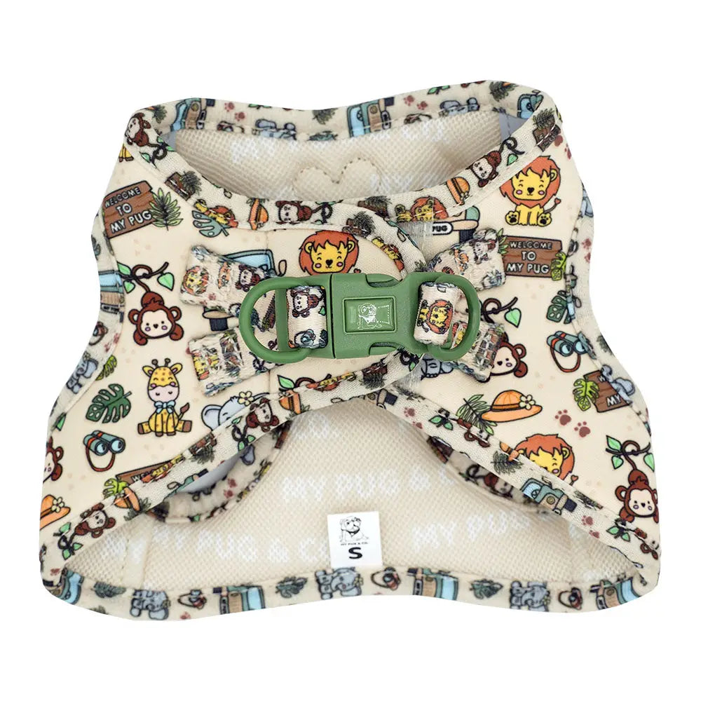 MY PUG&CO Geschirr - Safari