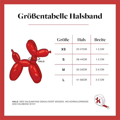 FELLEVER & PAWAYS Halsband - Rose Garden