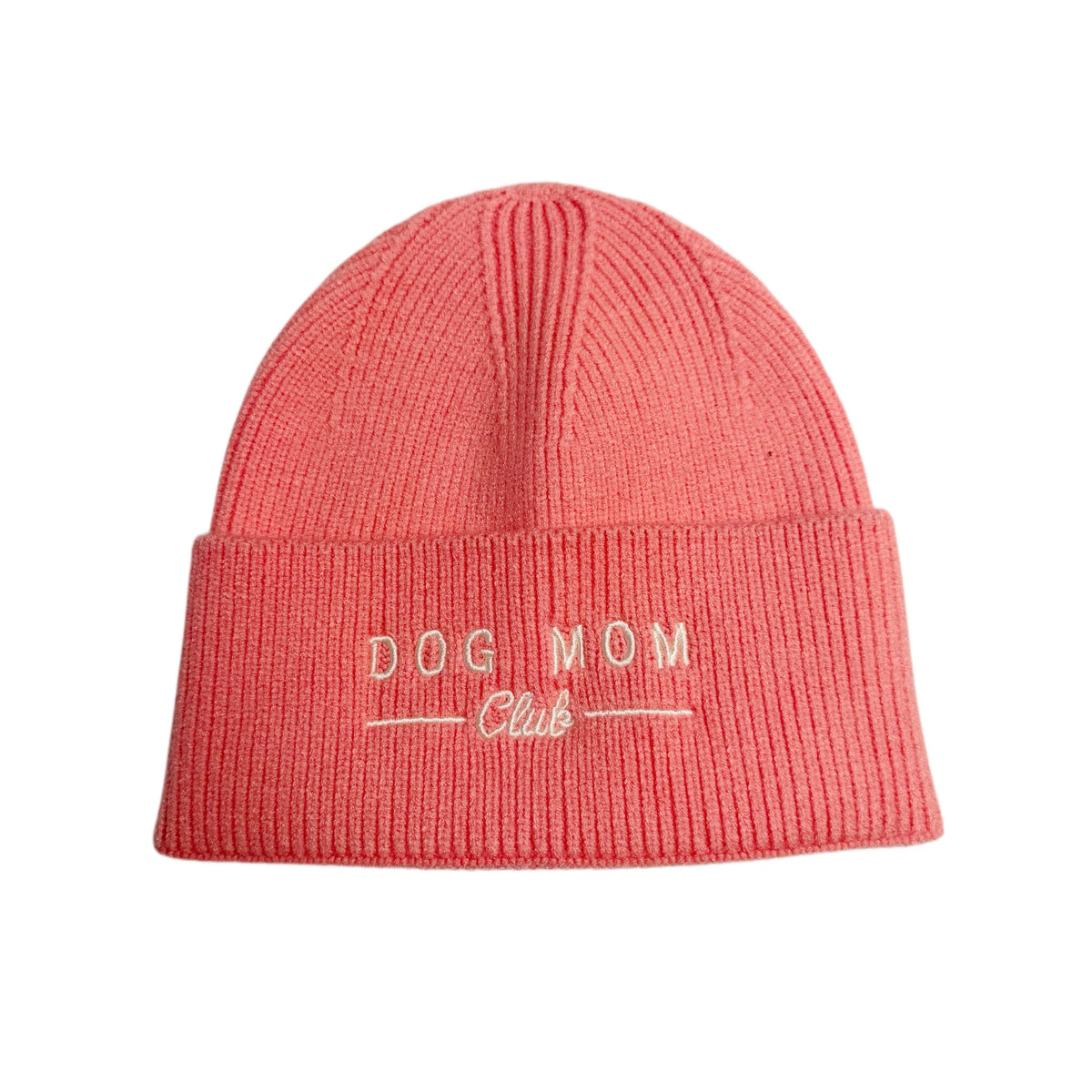 WUFFELLIEBE Haube - DOGMOM Club, coralrosa