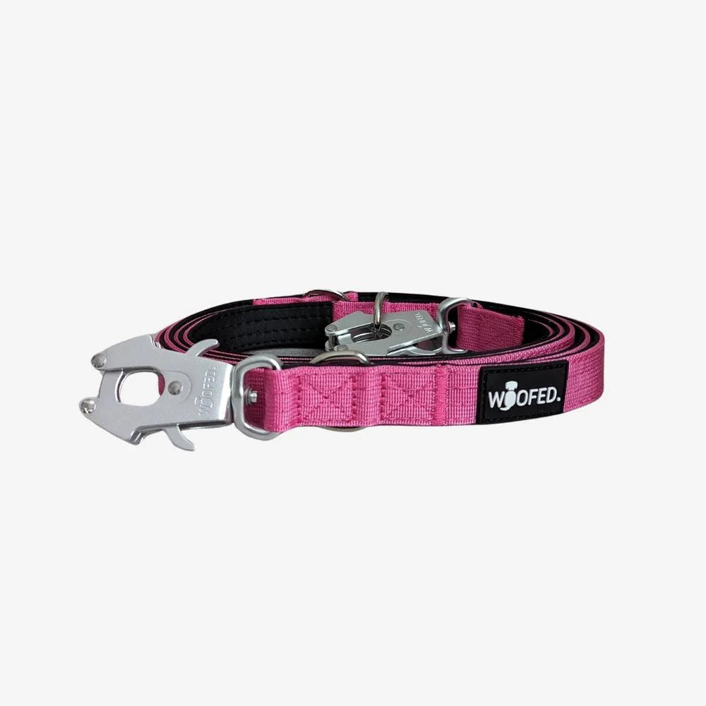 WOOFED - Leine 2,5m pink