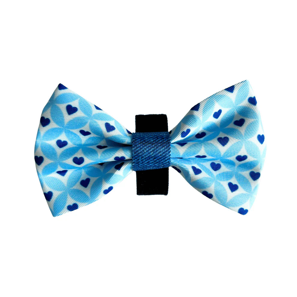 FELLEVER & PAWAYS Bowtie - I woof Denim
