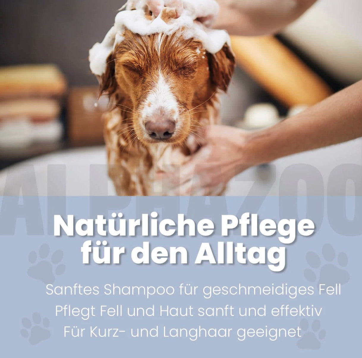 ALPHAZOO - Shampoo "Coco Loco" mit Kokosnuss