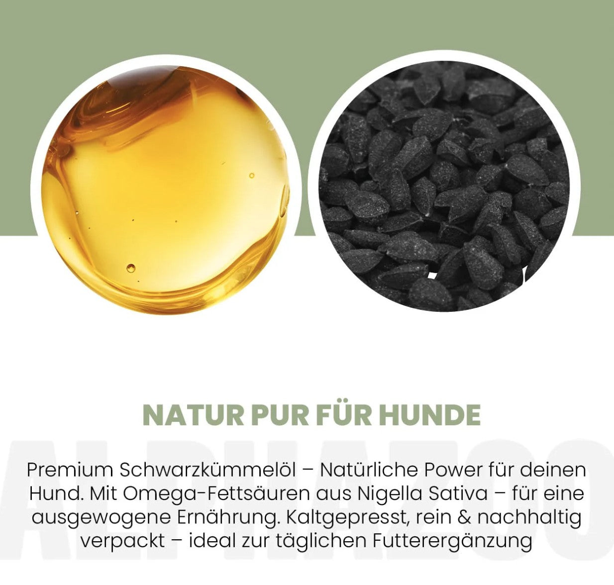 ALPHAZOO - Premium Schwarzkümmelöl 250ml