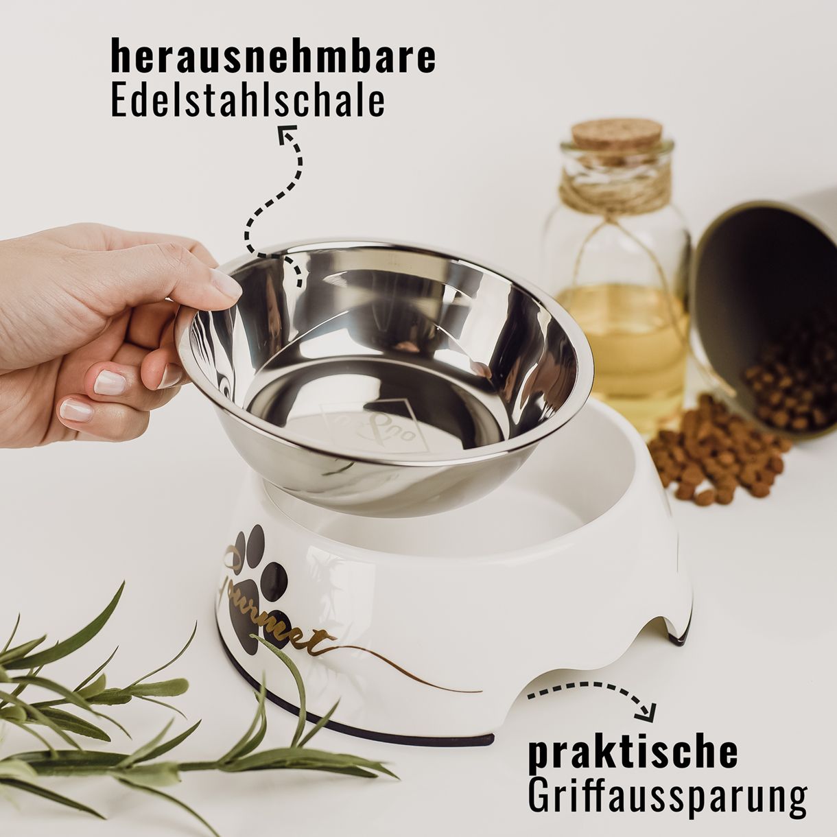 Ne&No - Futternapf 2er Set - Gourmet