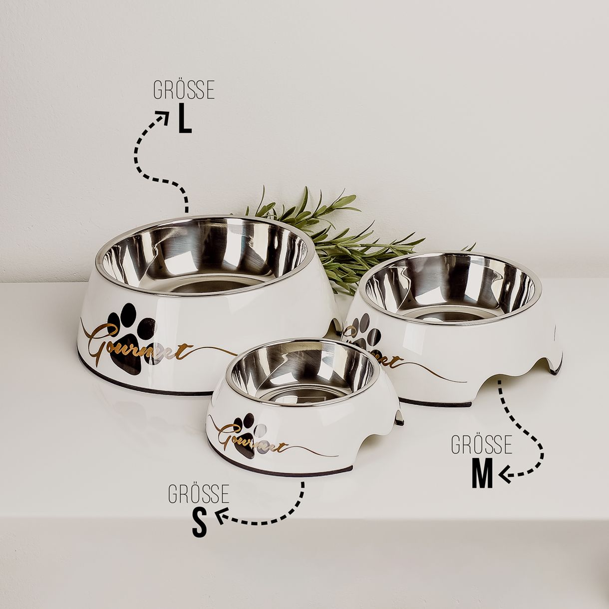 Ne&No - Futternapf 2er Set - Gourmet