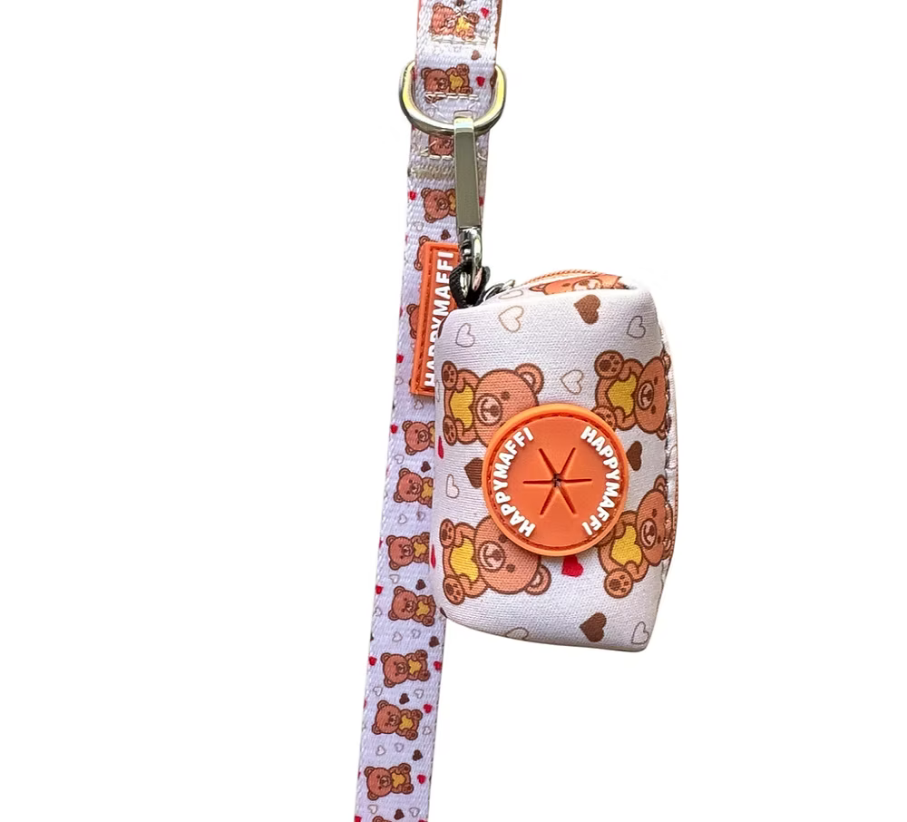 HAPPYMAFFI Kotbeutelhalter - Teddy