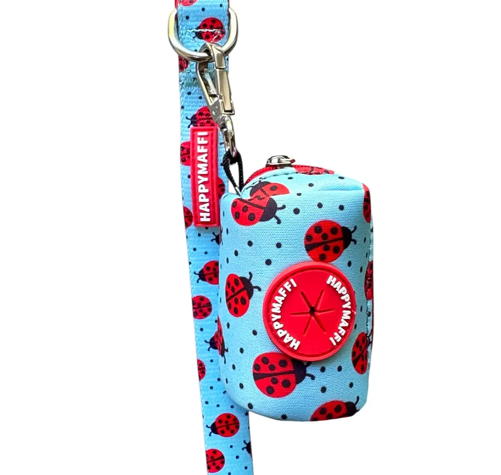 HAPPYMAFFI Kotbeutelhalter - Marienkäfer