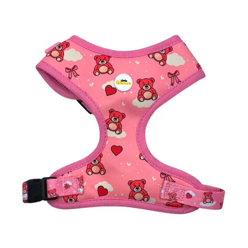 LITTLE WALKIES Geschirr - Bären rosa