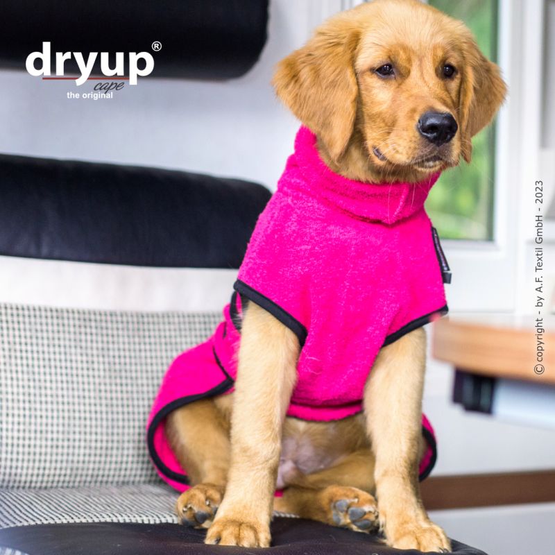 DRYUP CAPE Bademantel - Mini pink