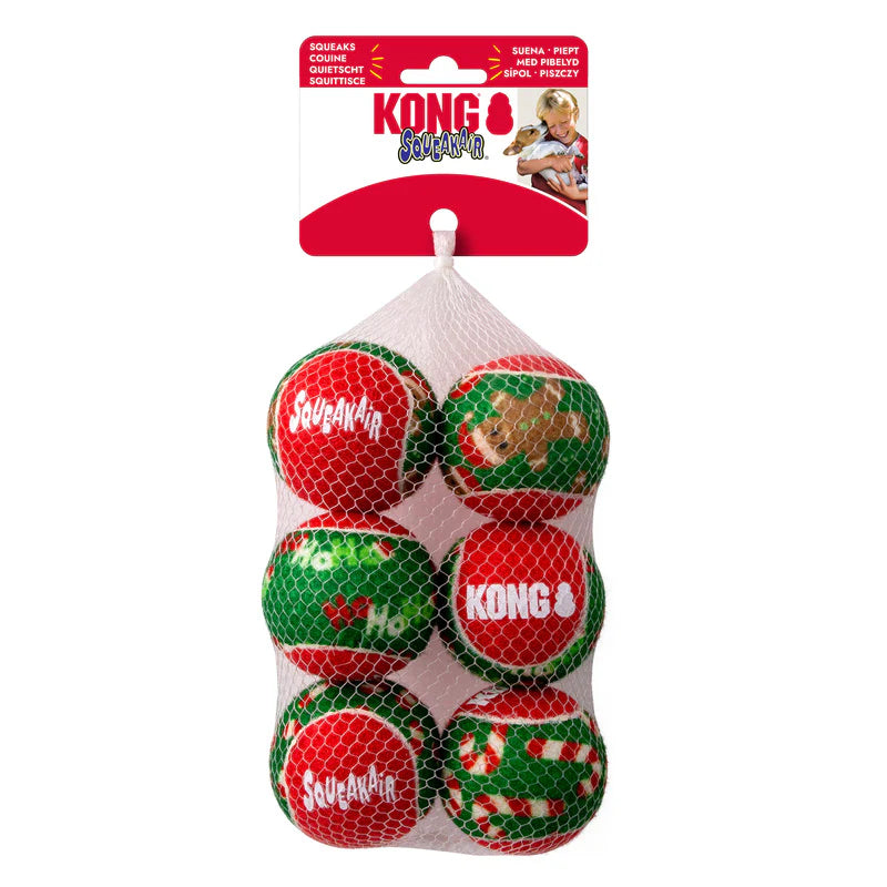 KONG - Squeaer Balls (6er Pack)