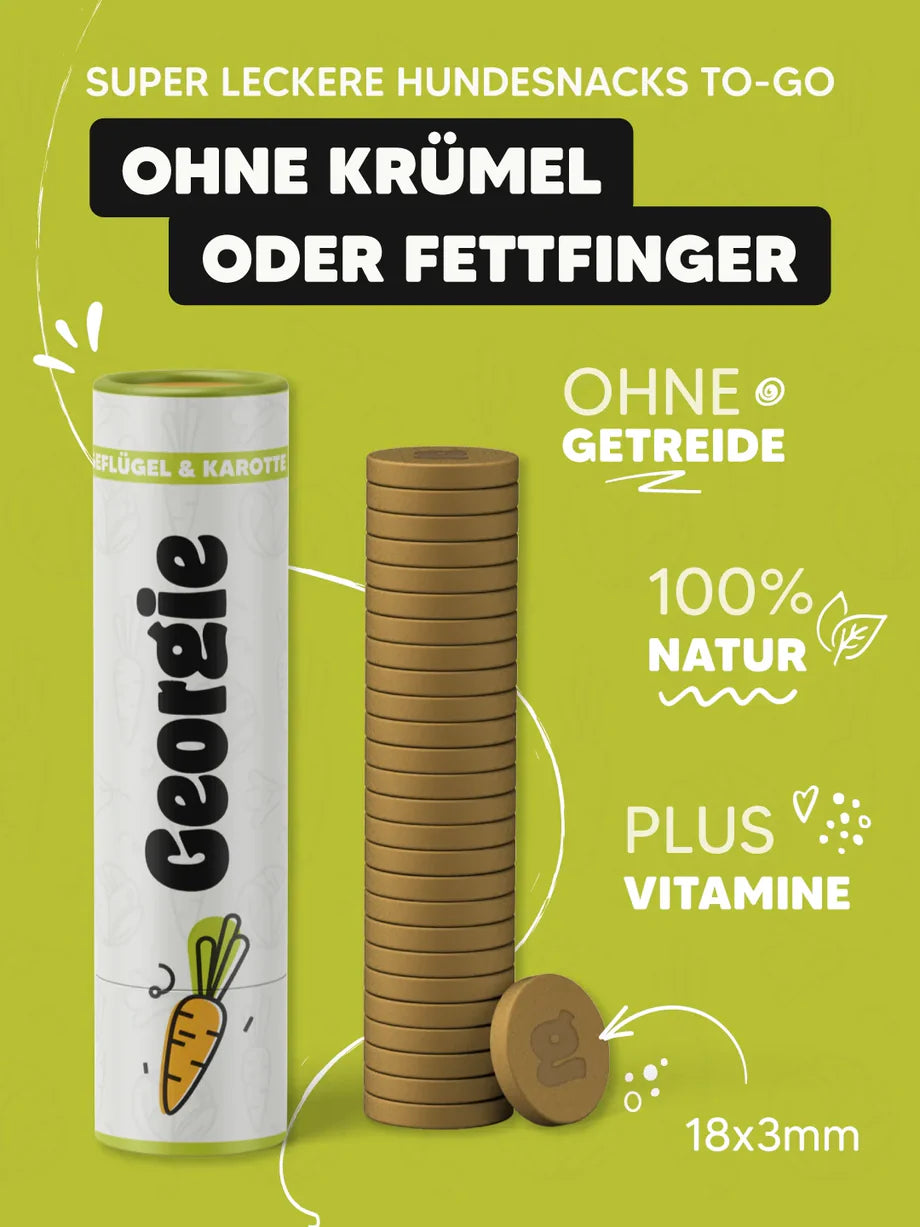 Georgie Hundesnack - Geflügel & Karotte
