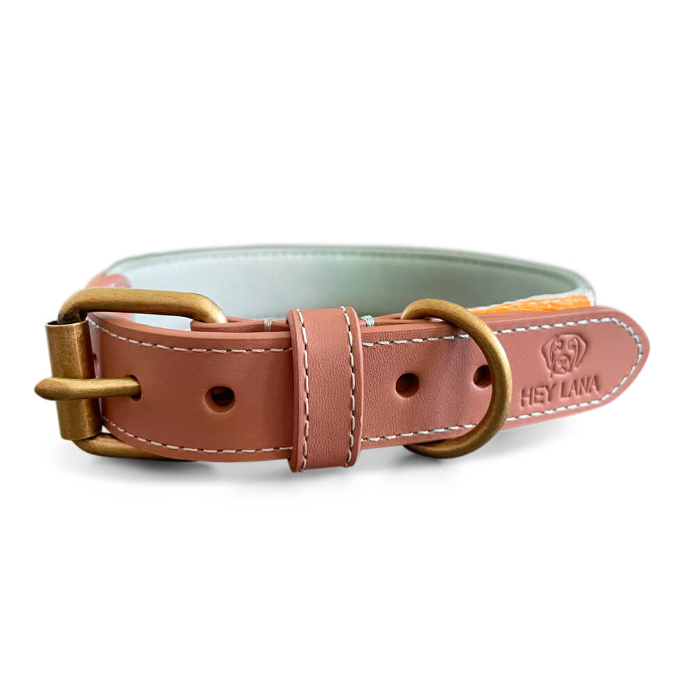 HEY LANA - Halsband Premium, mint/orange