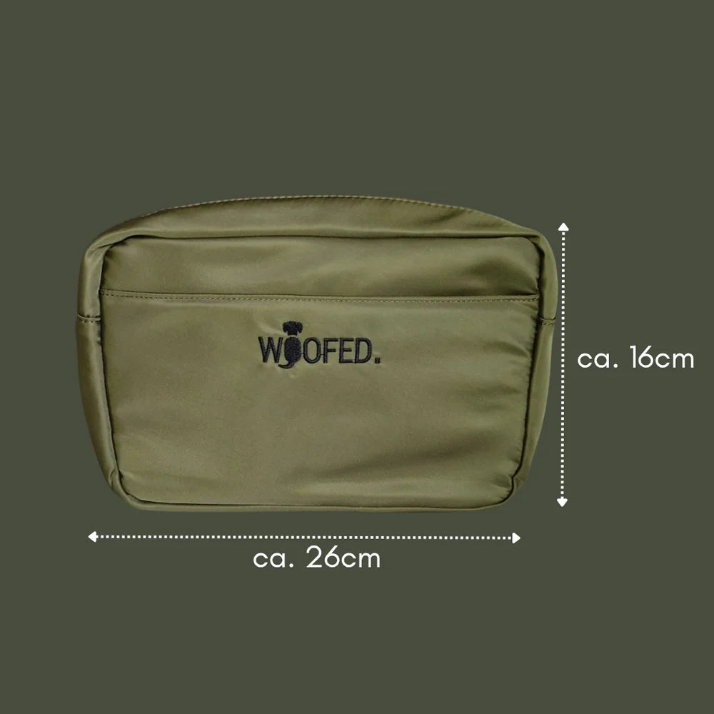 WOOFED - Gassitasche oliv