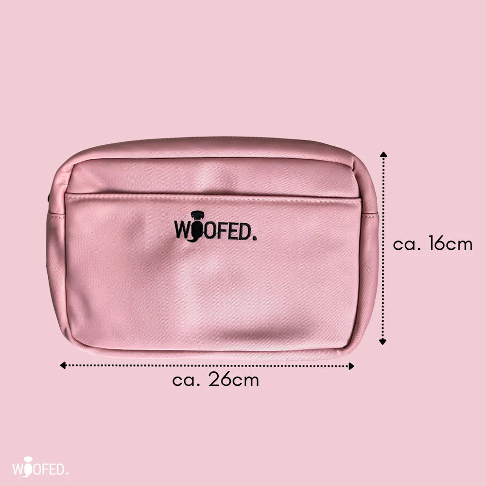 WOOFED - Gassitasche altrosa
