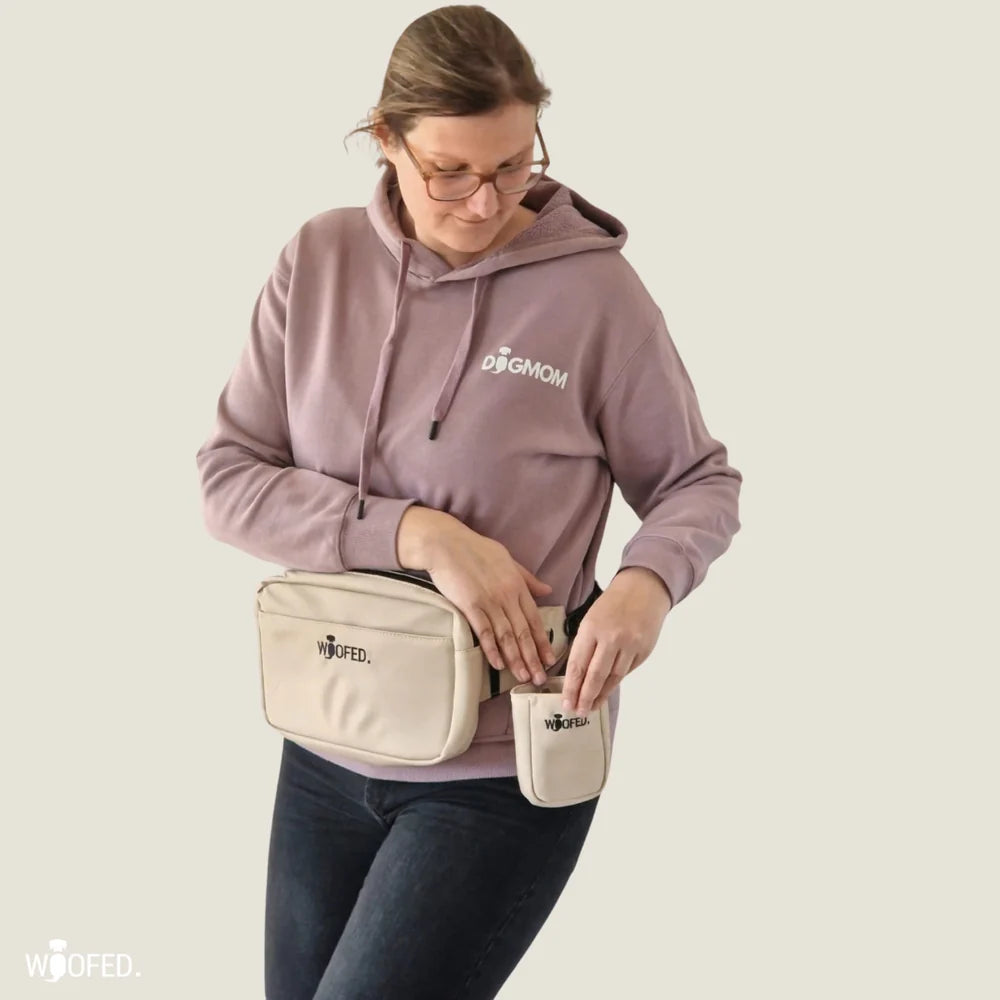 WOOFED - Gassitasche beige