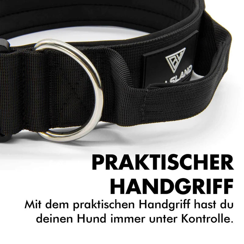 BULLSLAND DOGWEAR - Halsband mit Griff - Schwarz