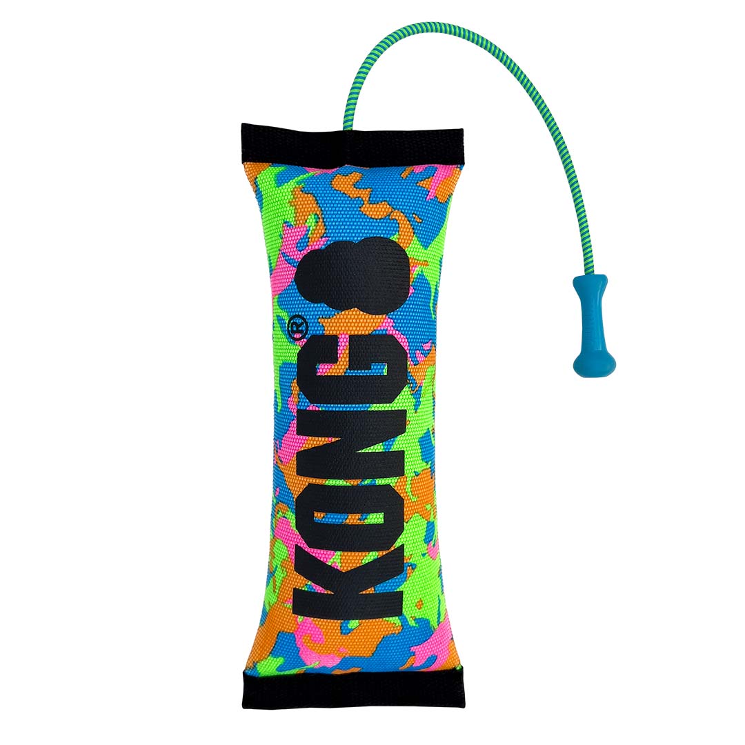 KONG - Spielzeug Bunji High-Viz, neon camo