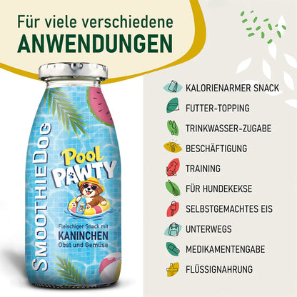 SMOOTHIE DOG - Summer Edition, Pool Pawty, Kaninchen