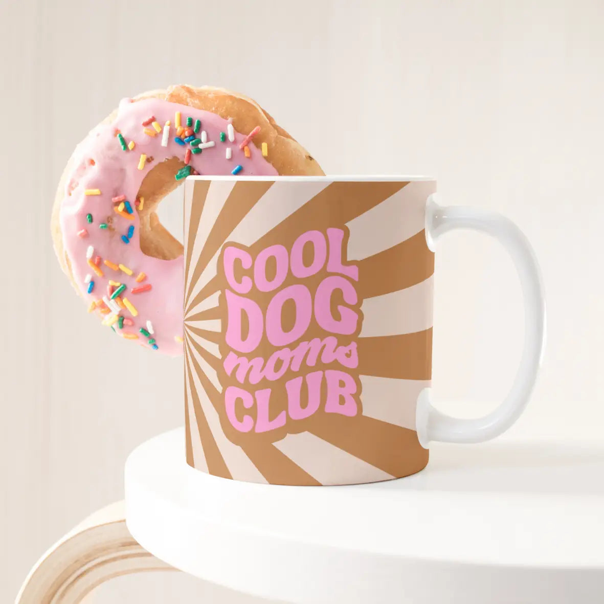 MOLLY'S WORLD - Tasse "Cool Dog" braun