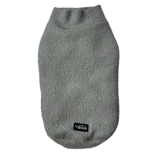 WUFFELLIEBE Hundepullover - grau