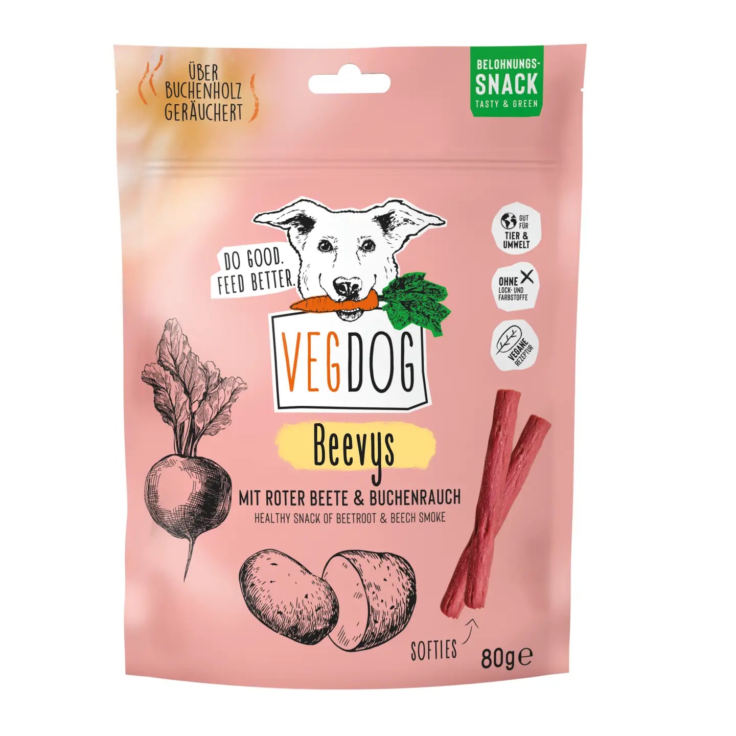 VEGDOG - Beevys 80g