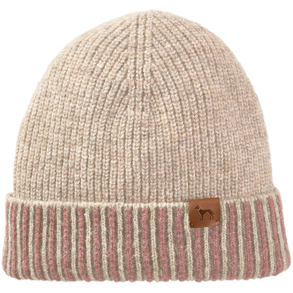 HUNTER - Hundepullover + Haube SET, creme rosa