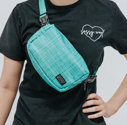 SASSY WOOF - Woof Tasche teal