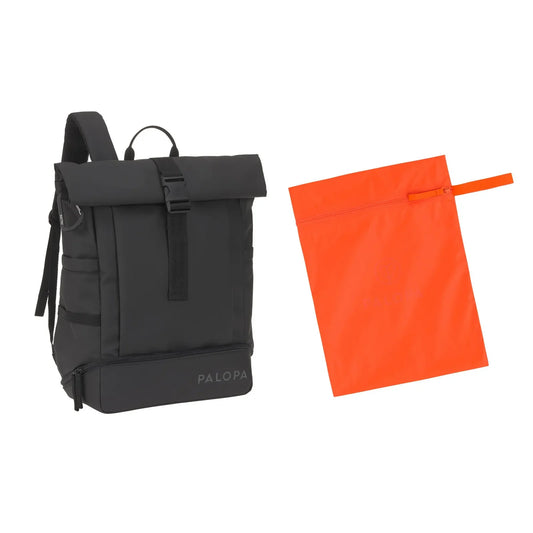 PALOPA - Rucksack Rolltop Yoska, schwarz