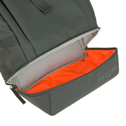 PALOPA - Rucksack Rolltop Yoska, dunkelgrün