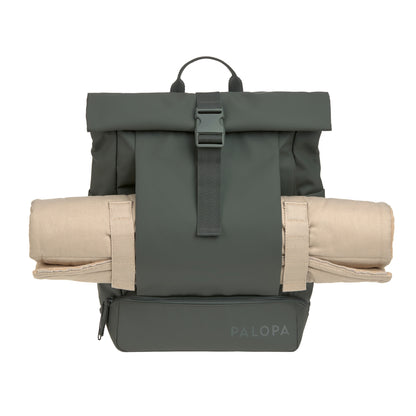 PALOPA - Rucksack Rolltop Yoska, dunkelgrün