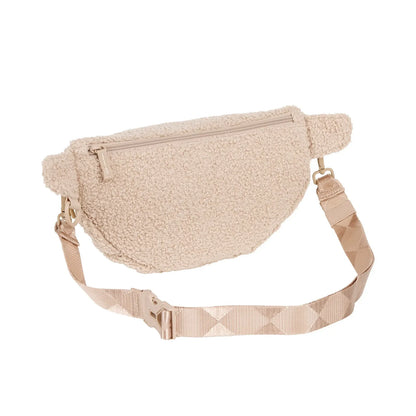 PALOPA - Leckerlibeutel Emma, Teddy-Fleece beige