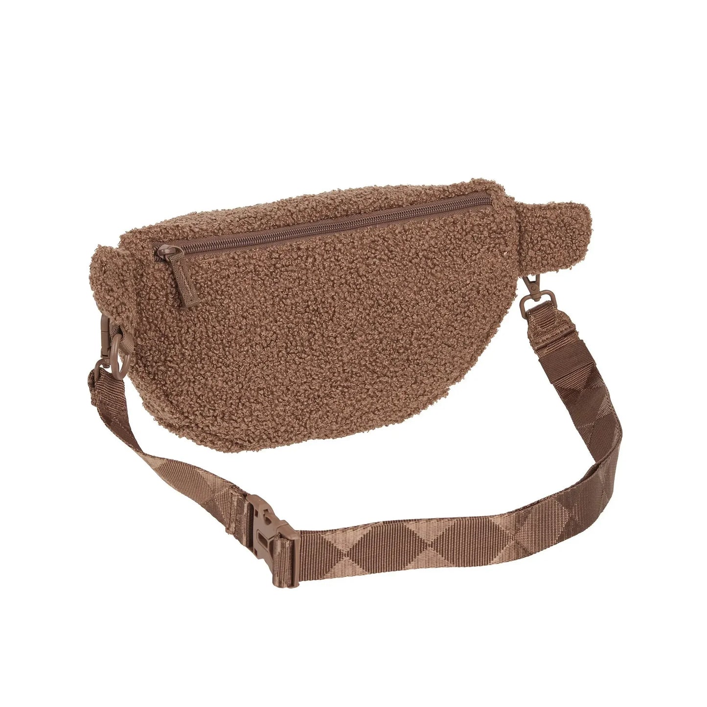 PALOPA - Leckerlibeutel Emma, Teddy-Fleece braun