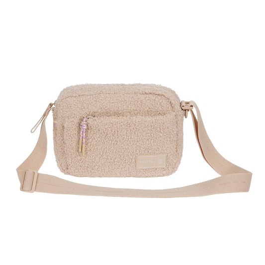 PALOPA - Leckerlibeutel Noka, Teddy-Fleece beige