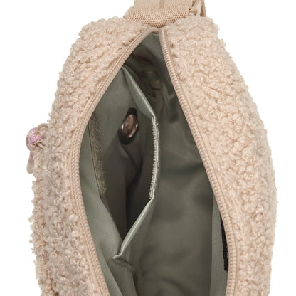 PALOPA - Leckerlibeutel Noka, Teddy-Fleece beige