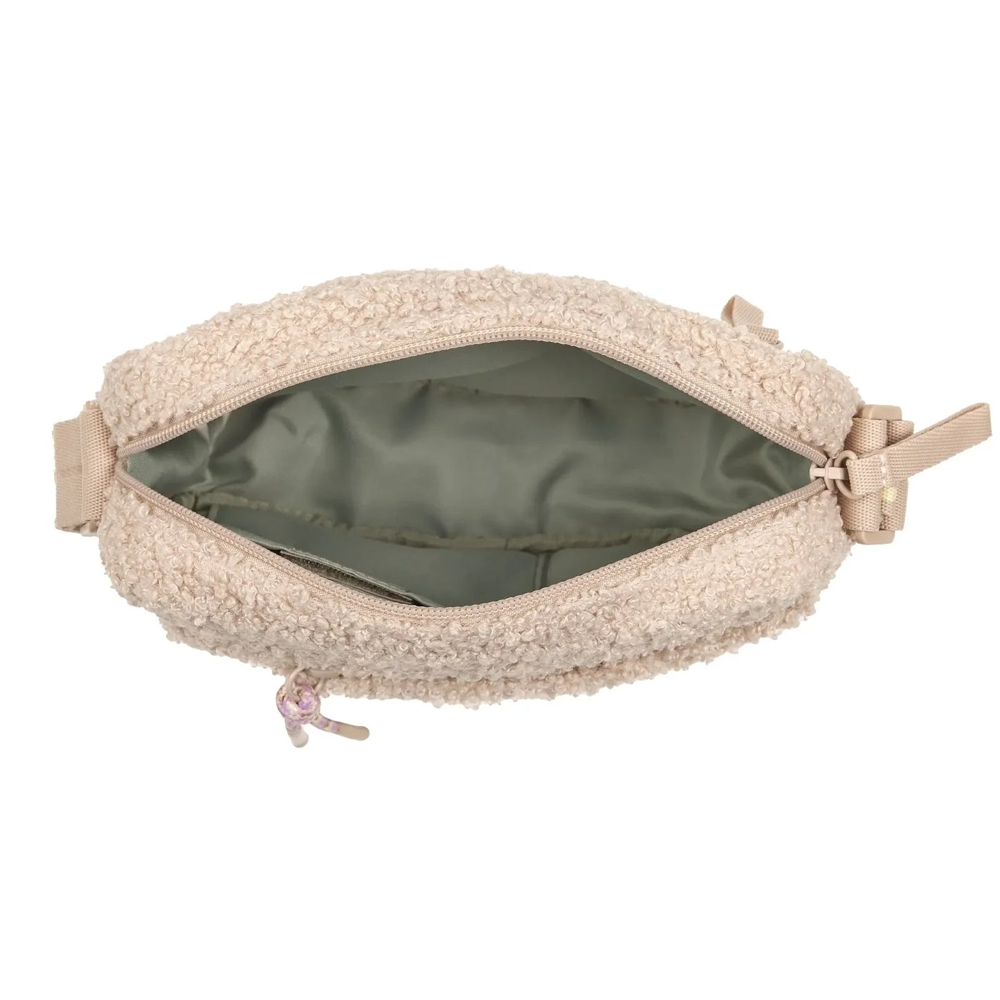 PALOPA - Leckerlibeutel Noka, Teddy-Fleece beige