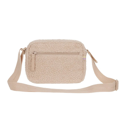 PALOPA - Leckerlibeutel Noka, Teddy-Fleece beige