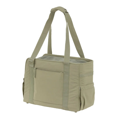 PALOPA - Hundetasche Weda, Crinkled, pale oliv