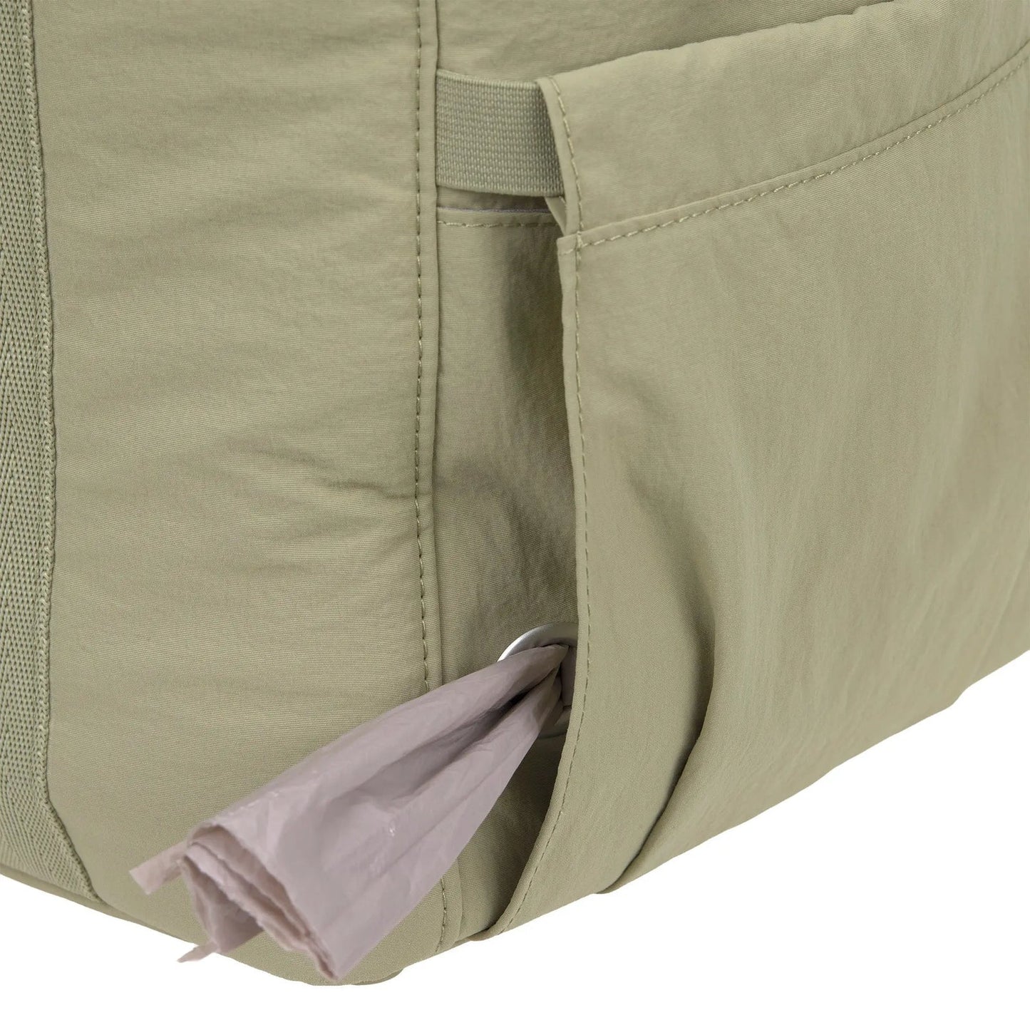 PALOPA - Hundetasche Weda, Crinkled, pale oliv