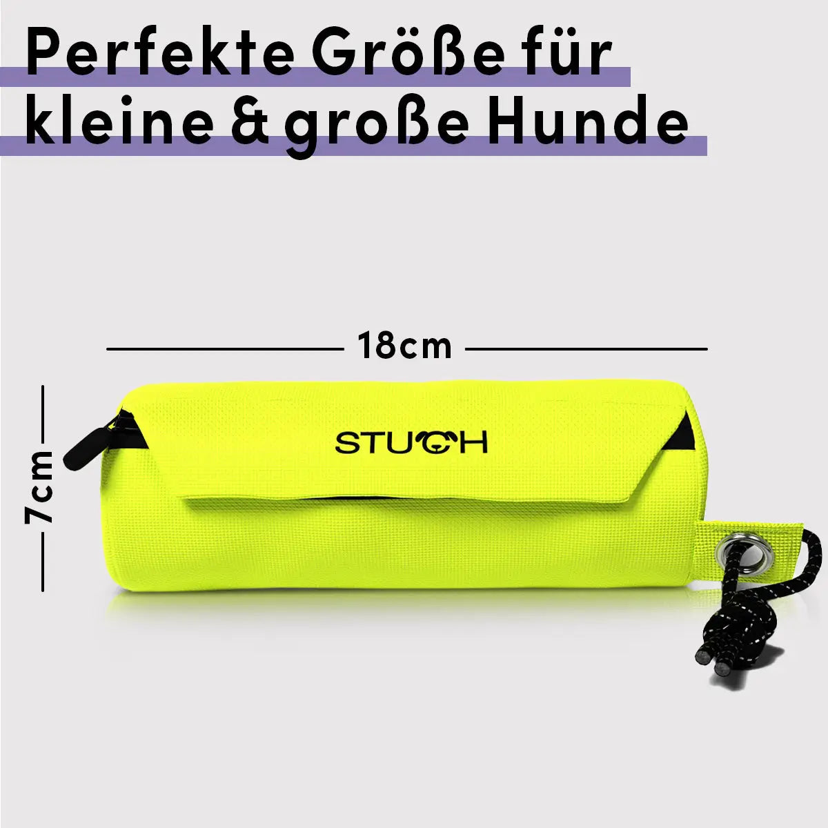 STUCH - Futterdummy beschichtet, Türkis Hund