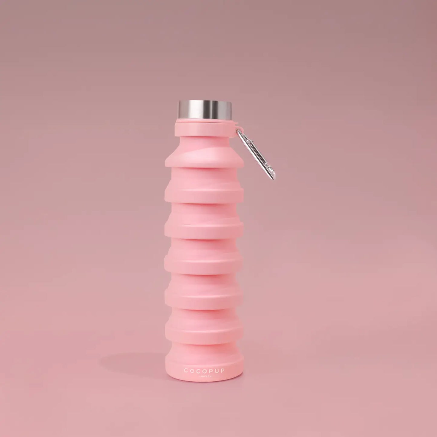 COCOPUP London - Faltbare Trinkflasche rosa